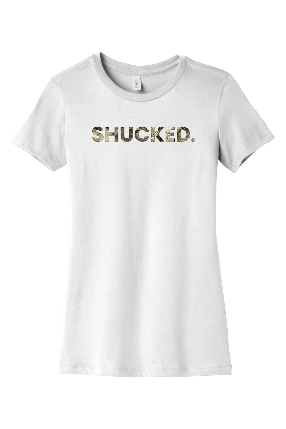 Connecticut - Shucked - BELLA+CANVAS Women’s Slim Fit Tee