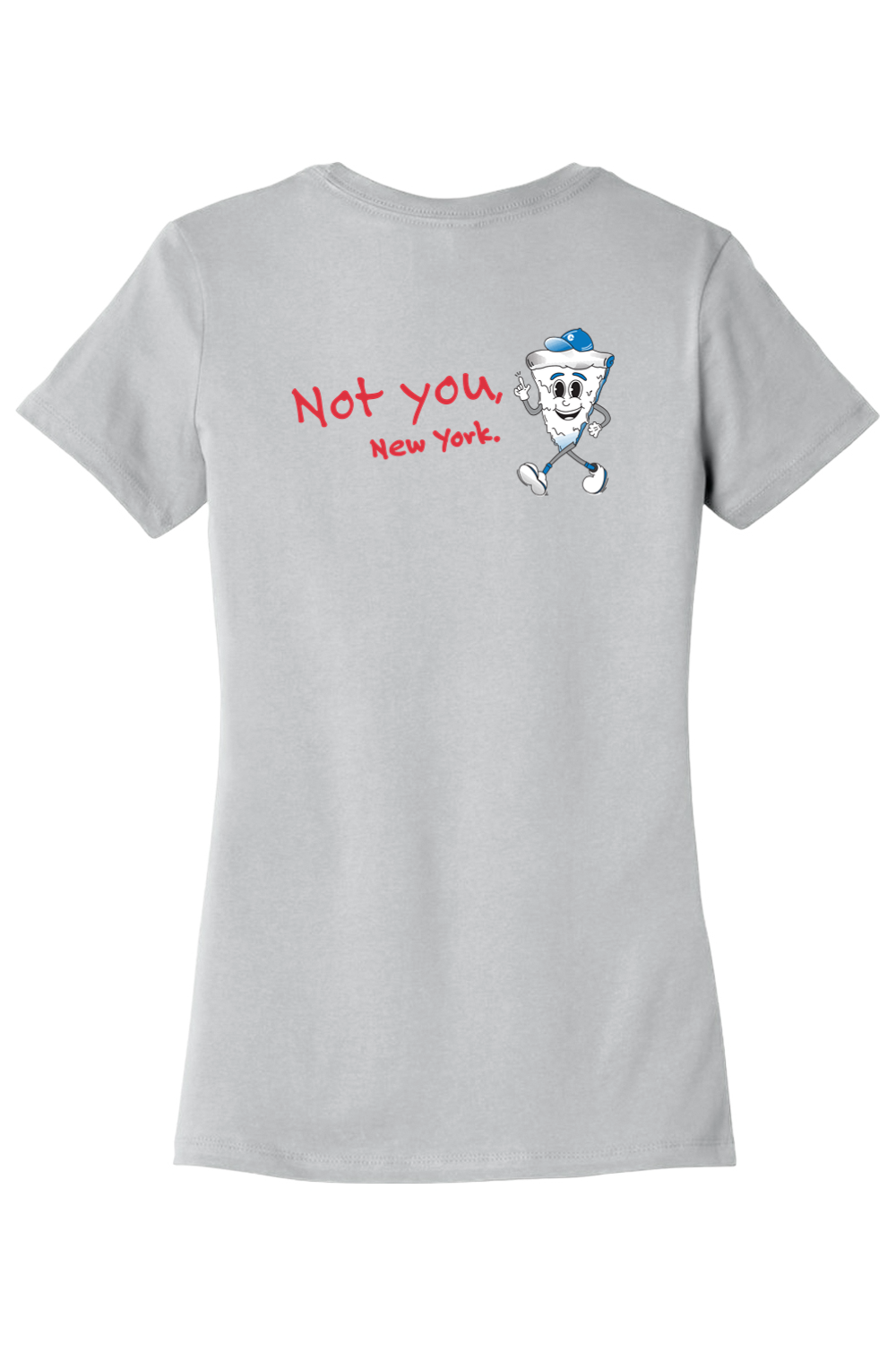 Connecticut - Nation's Best Pizza - BELLA+CANVAS Women’s Slim Fit Tee