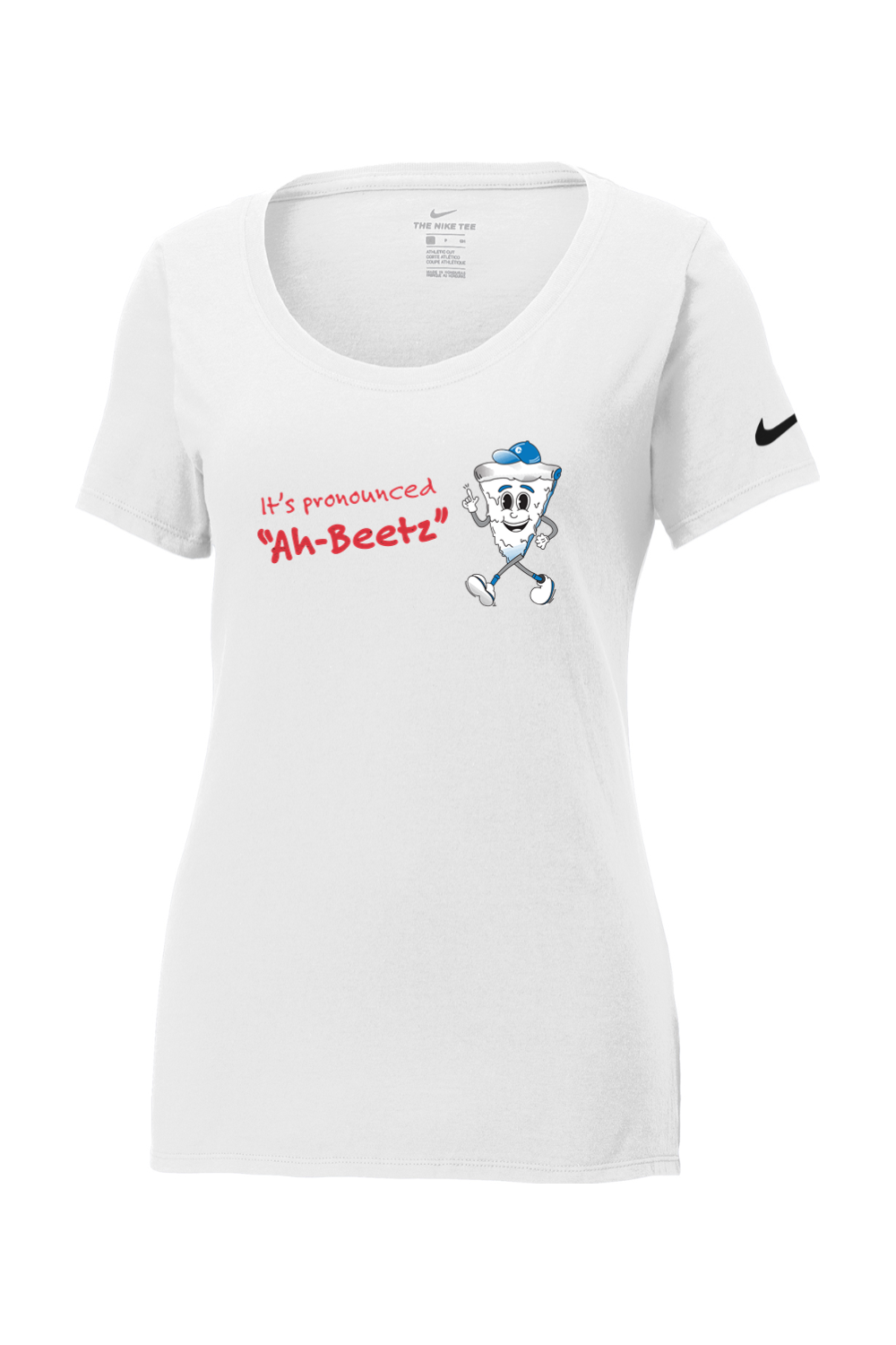 Connecticut - Ah-Beetz - Nike Ladies Core Cotton Tee