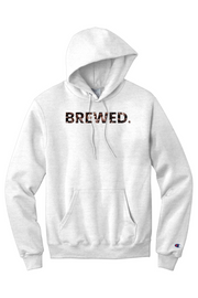 Connecticut - Brewed - Champion Hooded Sweatshirt