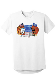 Connecticut - Nation's Best Pizza - BELLA+CANVAS Men’s Long Body Urban Tee