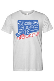 Connecticut - The Pizza State - Bella + Canvas Short Sleeve Tee
