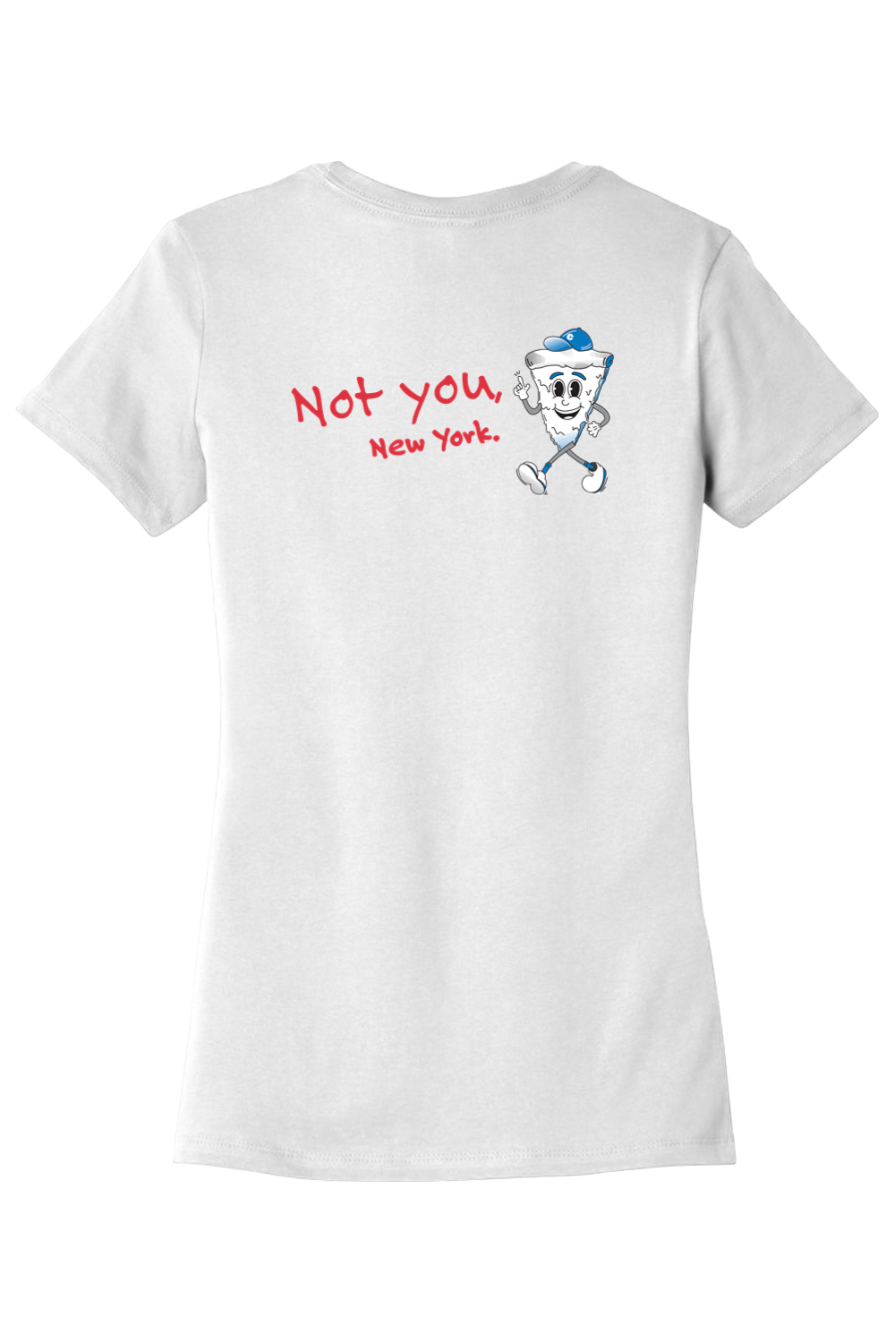 Connecticut - Nation's Best Pizza - BELLA+CANVAS Women’s Slim Fit Tee