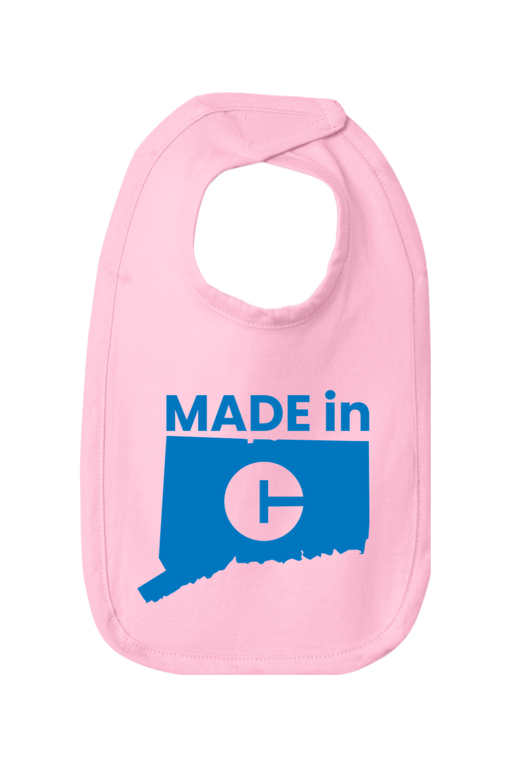 Connecticut - Made -Rabbit Skins Infant Premium Jersey Bib