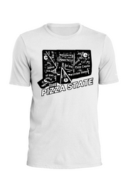 Connecticut - The Pizza State - Nike Dri-FIT Cotton/Poly Tee