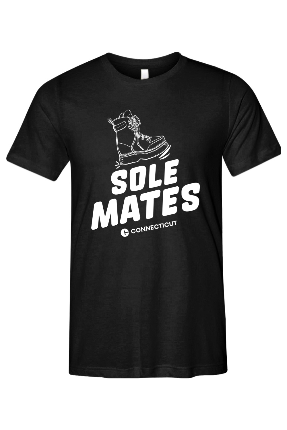 Connecticut - Sole Mates - Bella + Canvas Short Sleeve Tee
