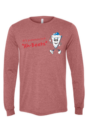 Connecticut - Ah-Beetz - BELLA + CANVAS Unisex Long Sleeve Tee