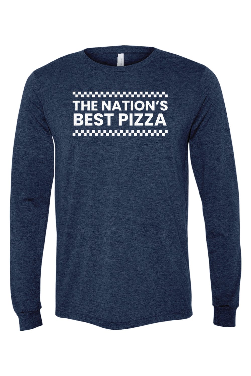 Connecticut - The Nation's Best Pizza - BELLA + CANVAS Unisex Triblend Long Sleeve Tee