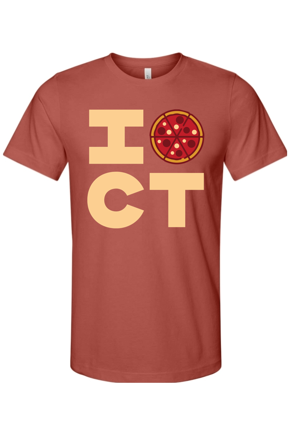 I Pizza CT - Bella + Canvas Tee