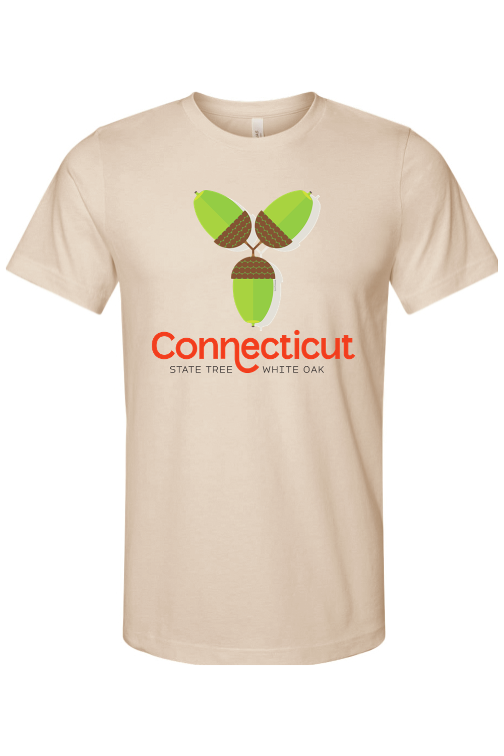 State Tree White Oak - Bella + Canvas Tee