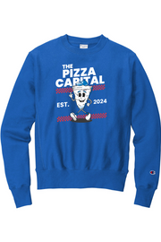 Connecticut - The Pizza Capital - Champion Crewneck Sweatshirt