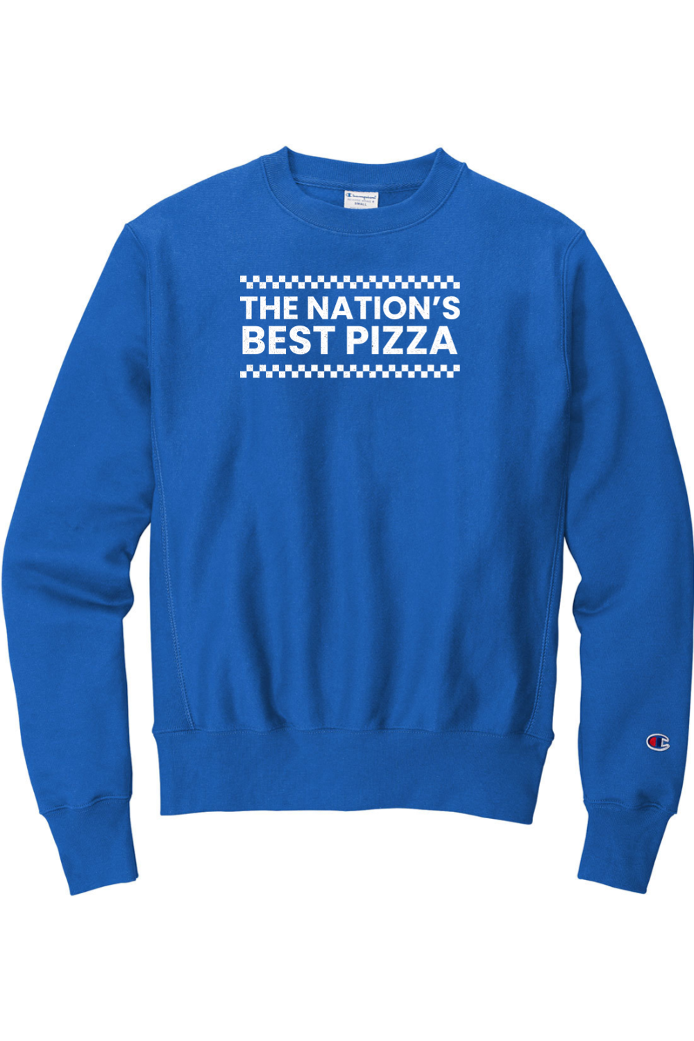 Connecticut - The Nation's Best Pizza - Champion Crewneck Sweatshirt