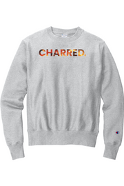 Connecticut - Charred - Champion Crewneck Sweatshirt