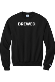 Connecticut - Brewed - Champion Crewneck Sweatshirt