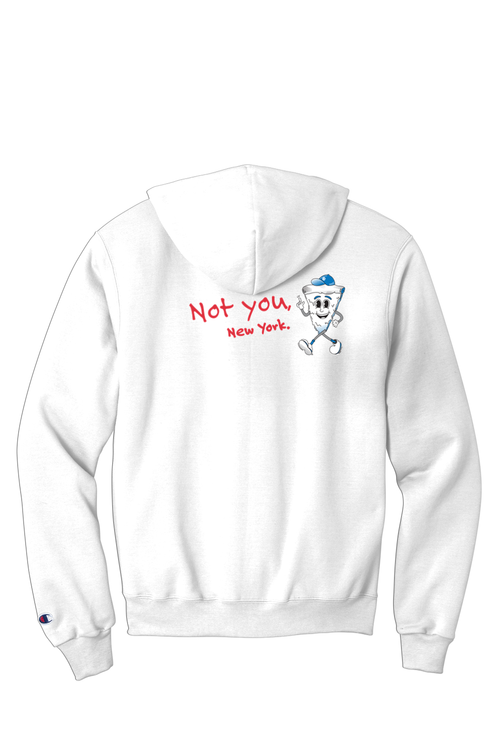 Connecticut - Nation's best Pizza - Champion Hooded Sweatshirt