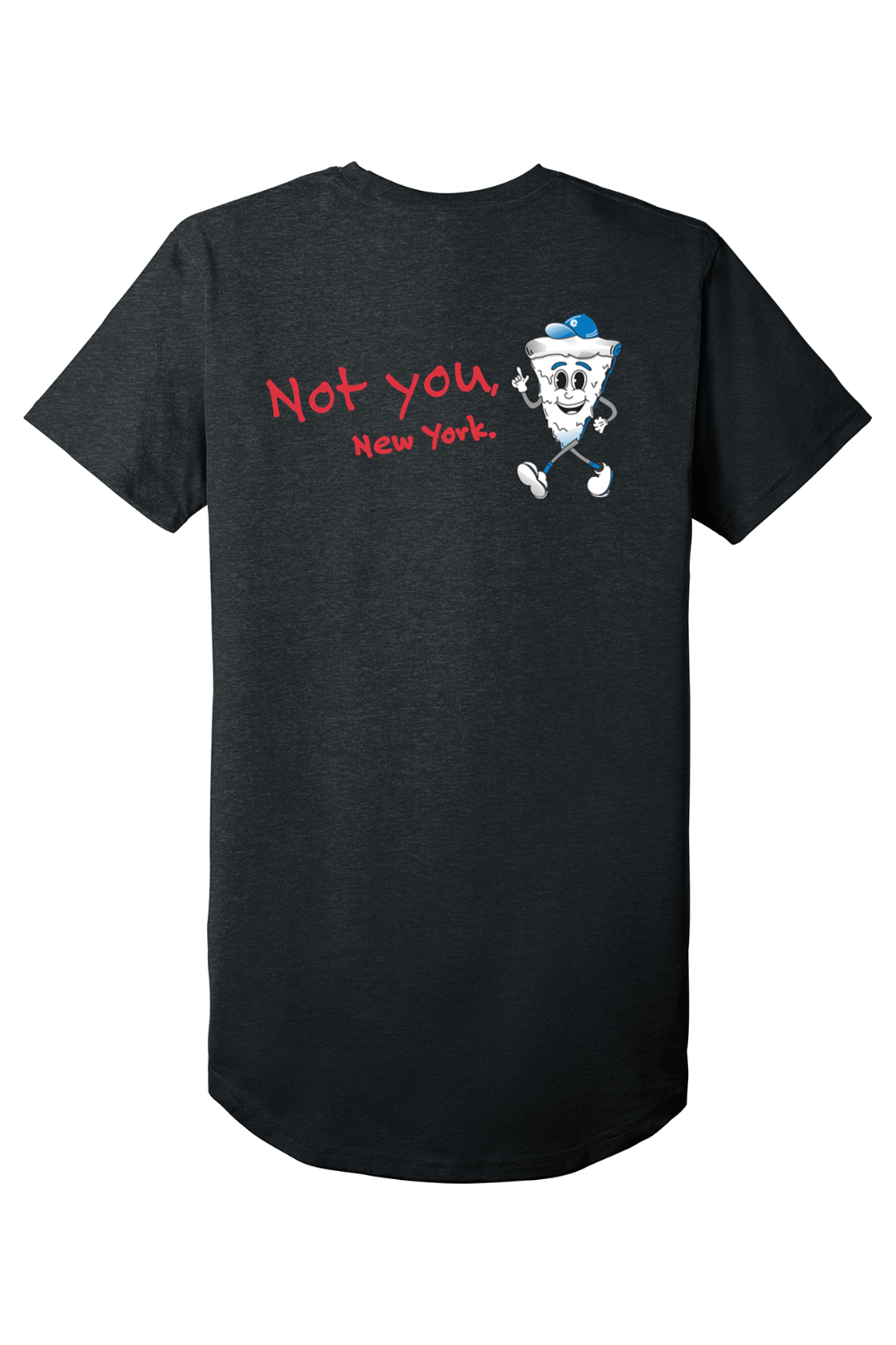 Connecticut - The Nation's Best Pizza - BELLA+CANVAS Men’s Long Body Urban Tee