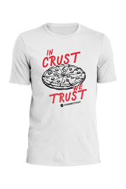 Connecticut - In Crust We Trust - Nike Dri-FIT Cotton/Poly Tee