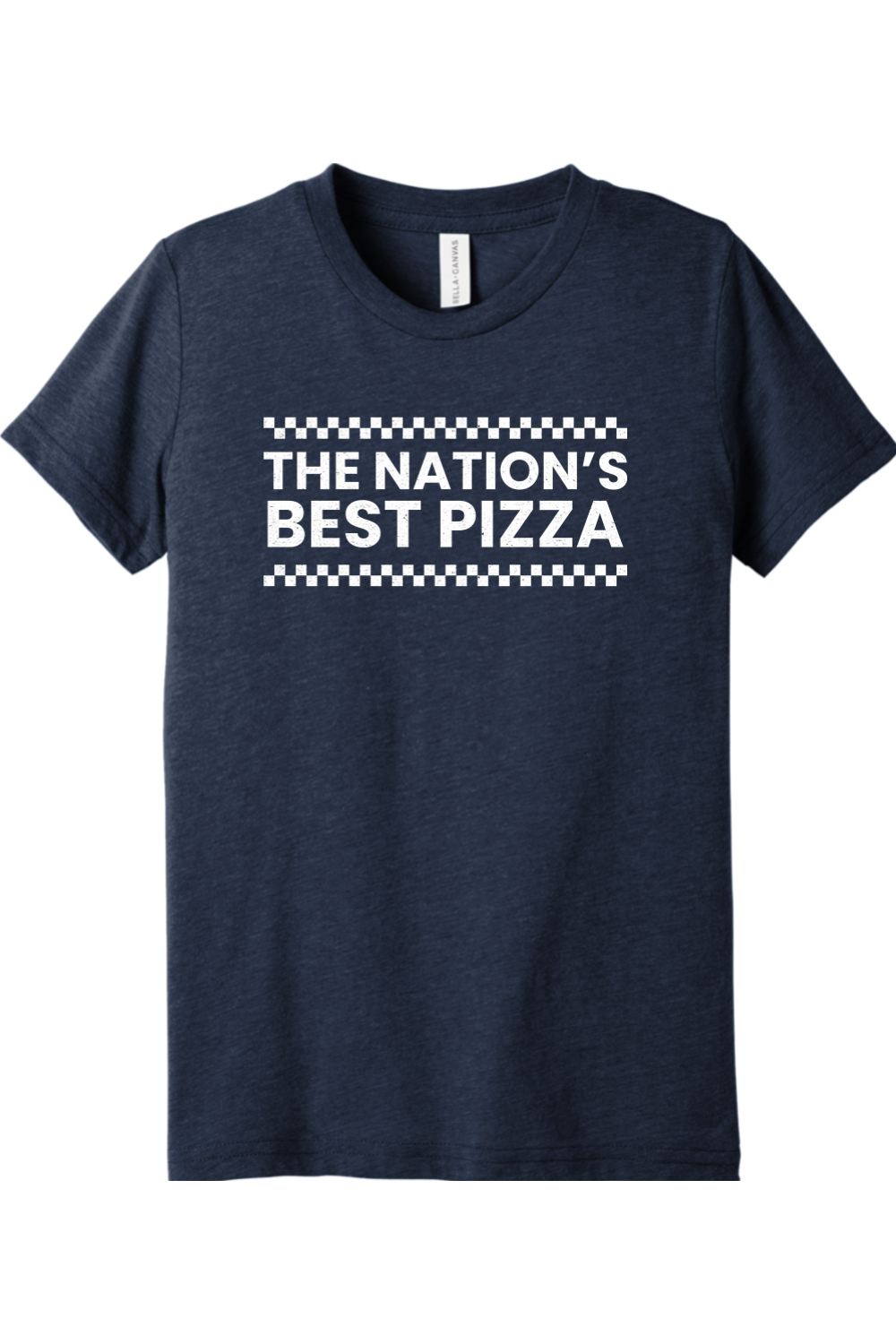 Connecticut - The Nation's Best Pizza - Youth BELLA+CANVAS Short Sleeve Tee