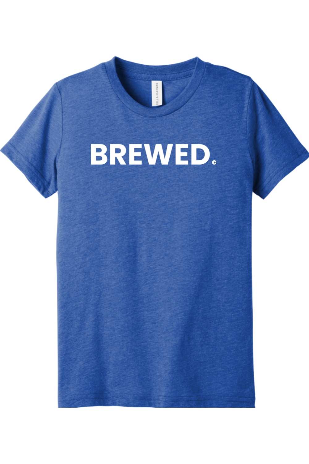 Connecticut - Brewed - Youth BELLA+CANVAS Short Sleeve Tee