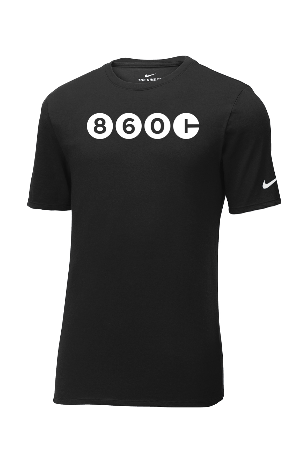 Connecticut - Area Code - Nike Core Cotton Tee