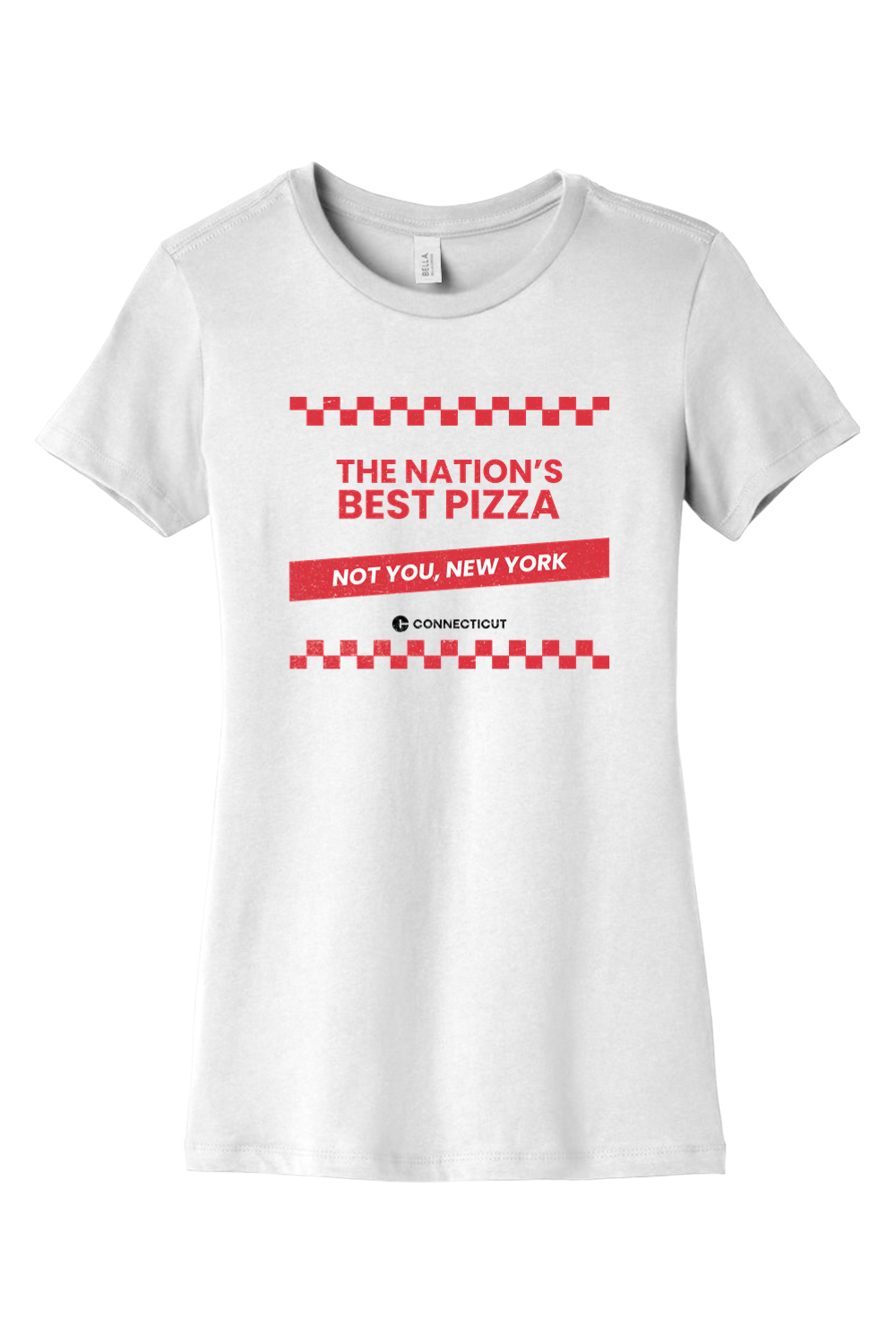 Connecticut - Billboard - BELLA+CANVAS Women’s Slim Fit Tee