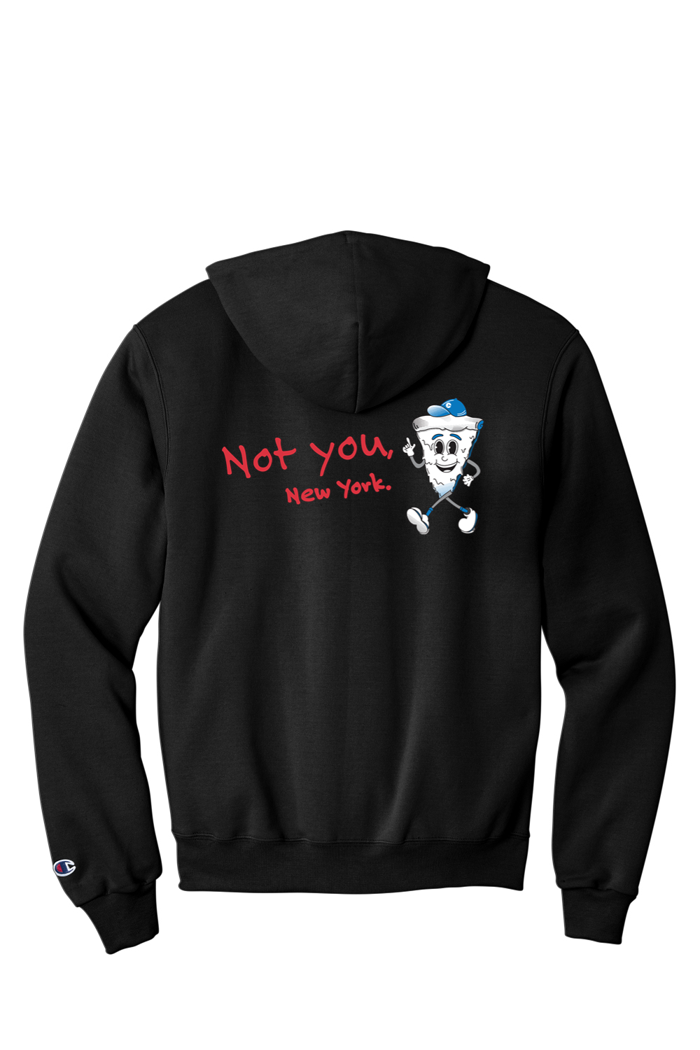 Connecticut - The Nation's Best Pizza - Champion Hooded Sweatshirt