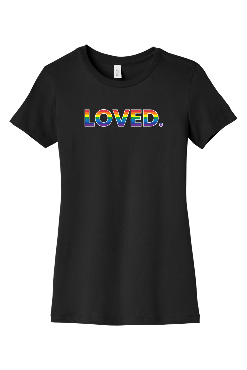 Connecticut - Loved - BELLA+CANVAS Women’s Slim Fit Tee