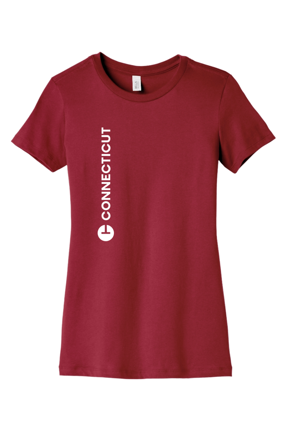 Connecticut - BELLA+CANVAS Women’s Slim Fit Tee