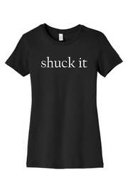 Connecticut - Shuck it - BELLA+CANVAS Women’s Slim Fit Tee