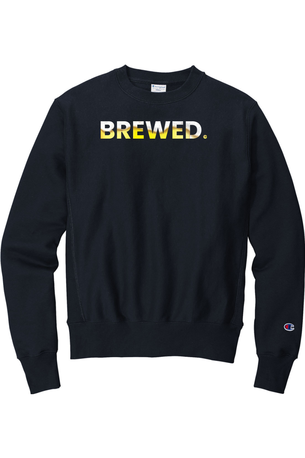 Connecticut - Brewed - Champion  Crewneck Sweatshirt