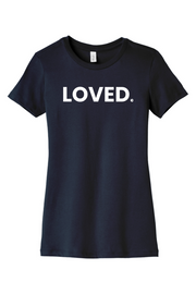 Connecticut - Loved - BELLA+CANVAS Women’s Slim Fit Tee