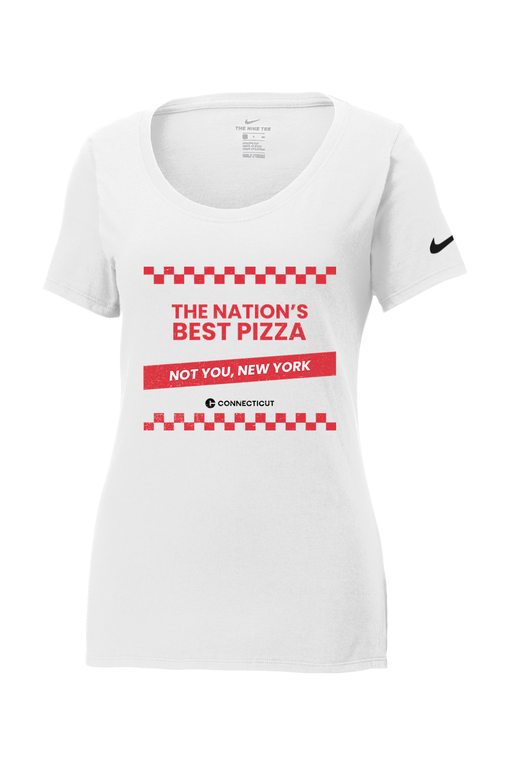 Connecticut - Billboard - Nike Ladies Core Cotton Tee