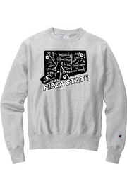 Connecticut - The Pizza State - Champion Crewneck Sweatshirt