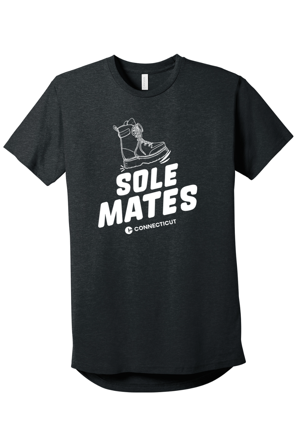 Connecticut - Sole Mates - BELLA+CANVAS Men’s Long Body Urban Tee