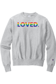 Connecticut - Loved - Champion Crewneck Sweatshirt