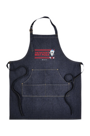 Connecticut - Nation's Best Pizza - Artisan Collection Denim Bib Apron