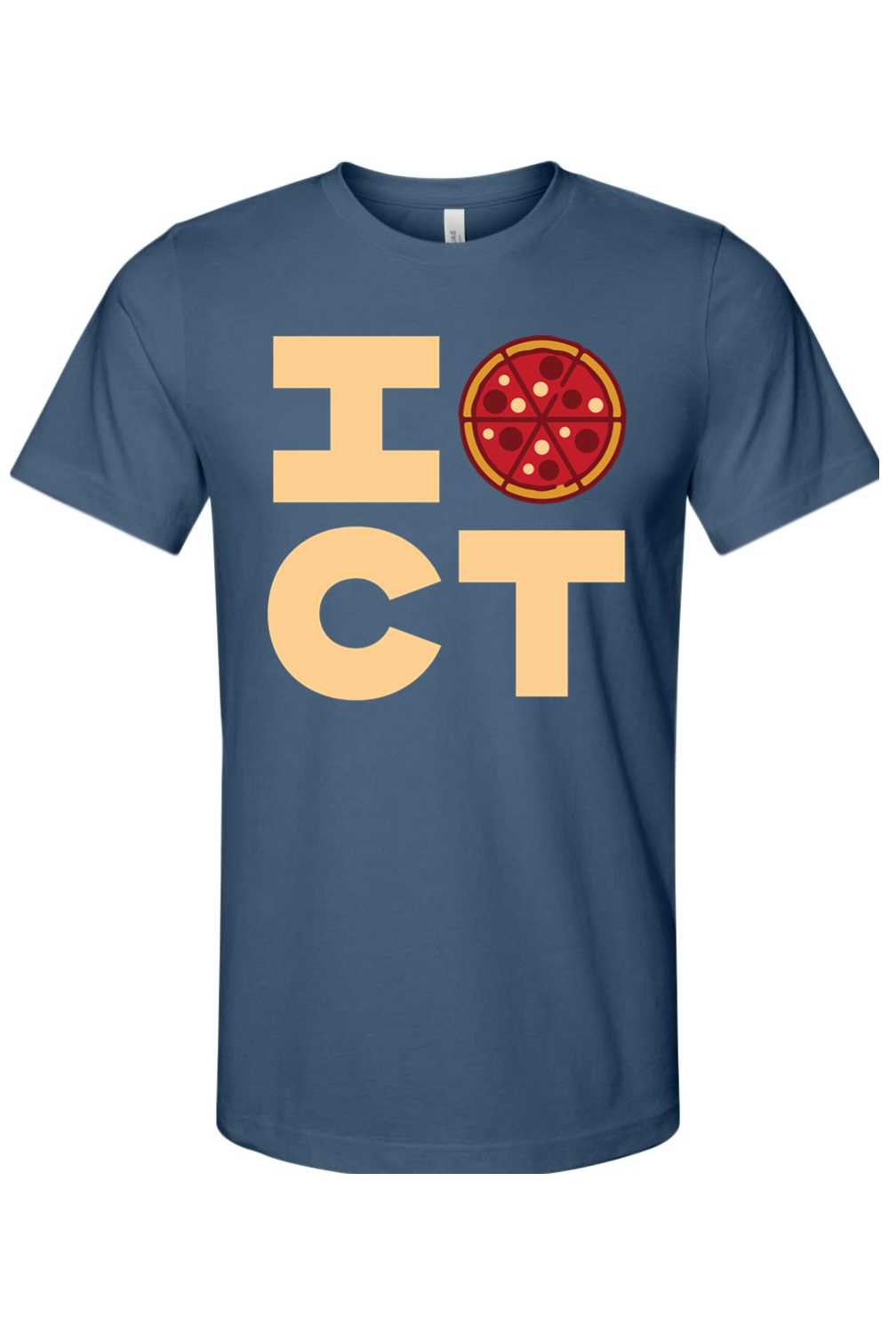 I Pizza CT - Bella + Canvas Tee