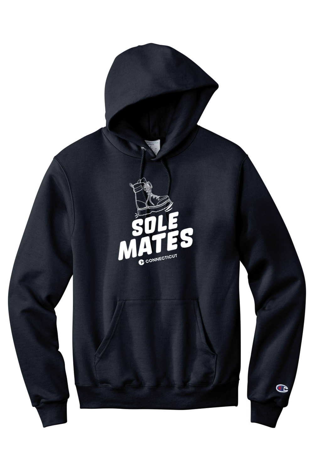 Connecticut - Solo Mates - Champion Hooded Sweatshirt