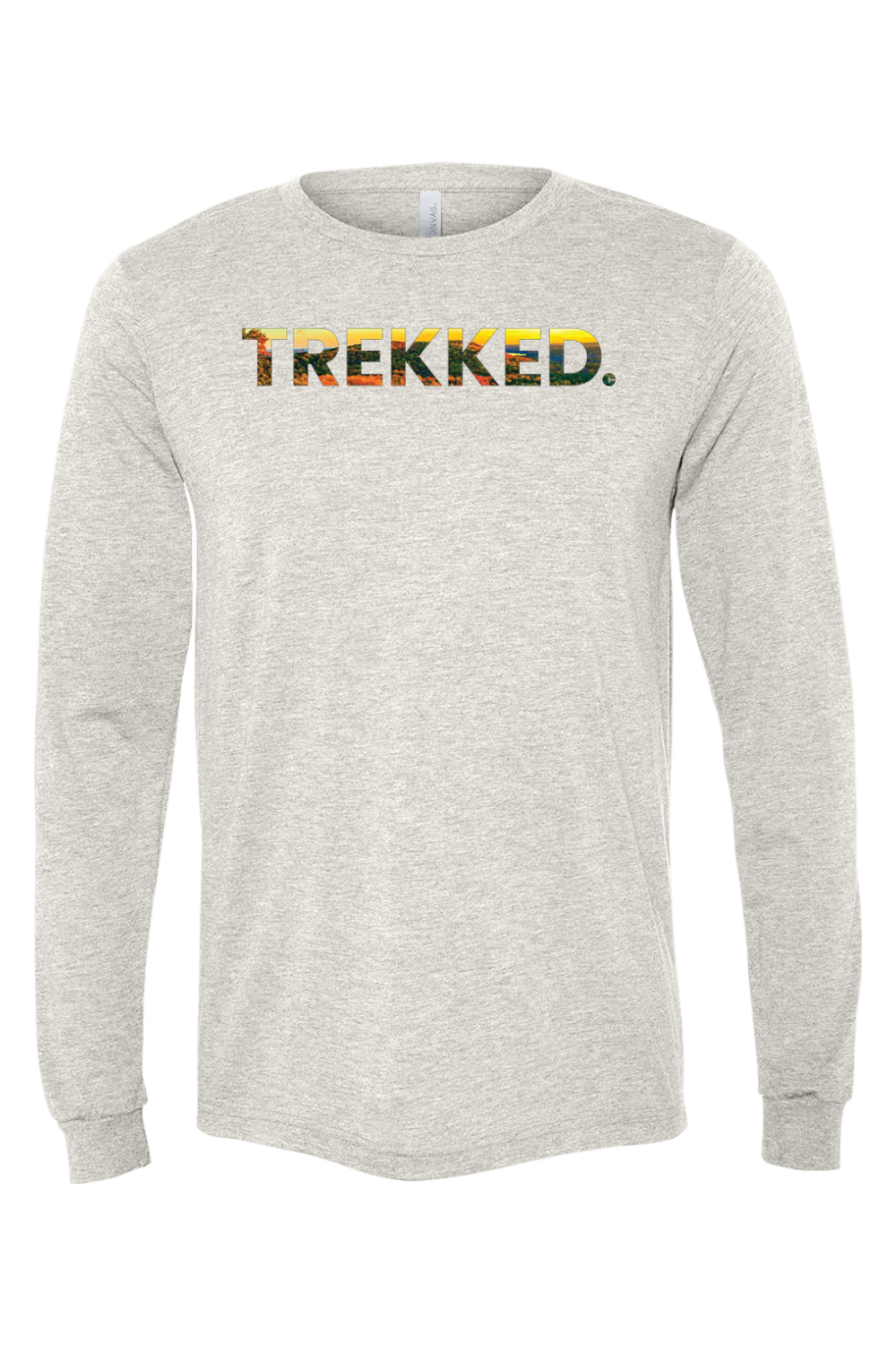 Connecticut - Trekked - BELLA + CANVAS Unisex Long Sleeve Tee