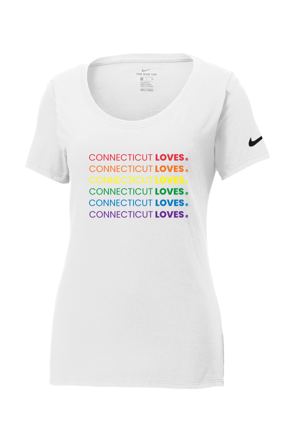 Connecticut - Loves - Nike Ladies Core Cotton Tee
