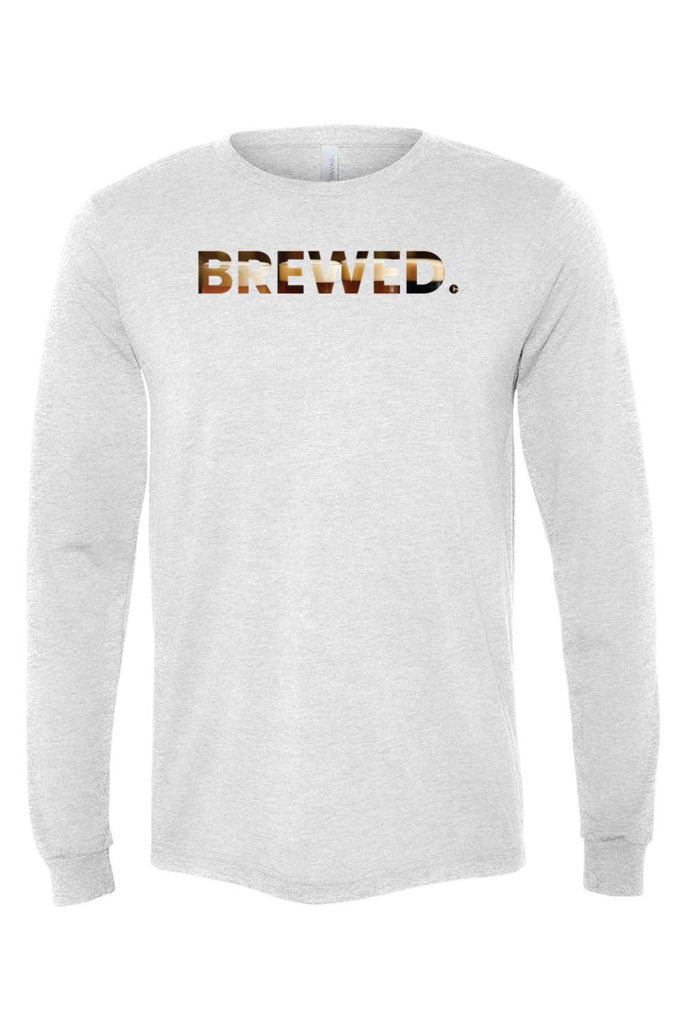 Connecticut - Brewed - BELLA + CANVAS Unisex Long Sleeve Tee