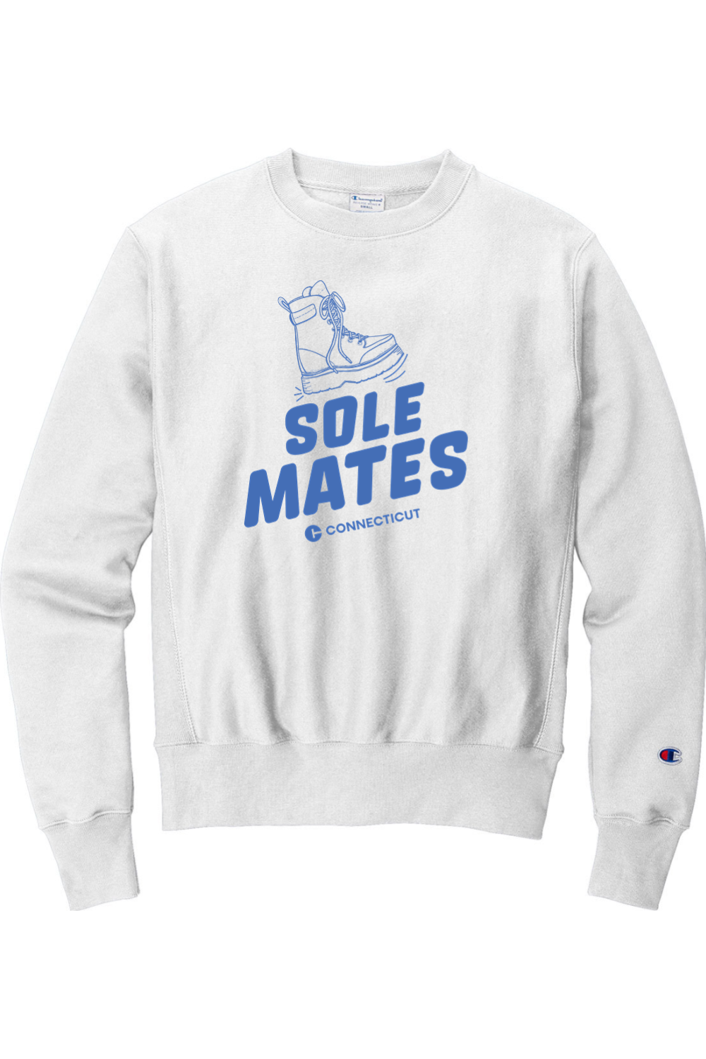 Connecticut - Sole Mates - Champion Crewneck Sweatshirt
