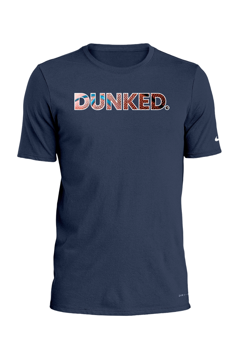 Connecticut - Dunked - Nike Dri-FIT Cotton/Poly Tee