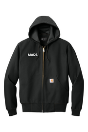 Connecticut - Made - Carhartt Tall Thermal-Lined Duck Active Jacket