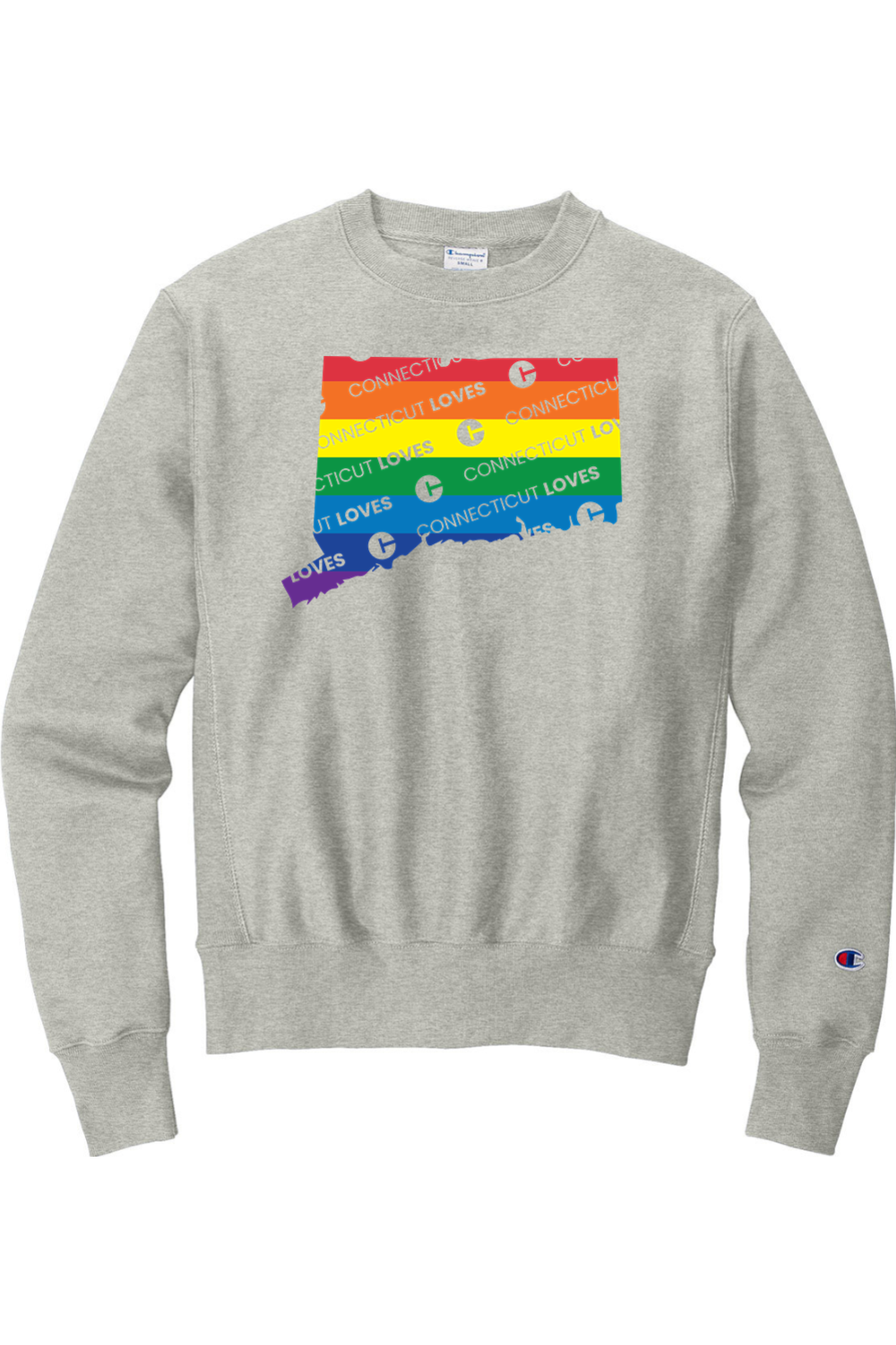 Connecticut - Pride - Champion Crewneck Sweatshirt