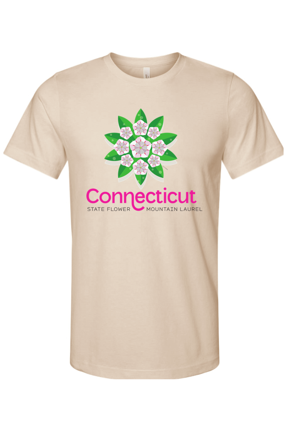 State Flower Mountain Laurel - Bella + Canvas Tee