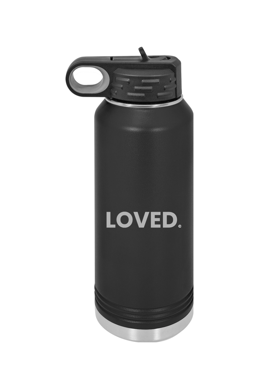 Connecticut - Loved - 32 oz. Stainless Steel Water Bottle