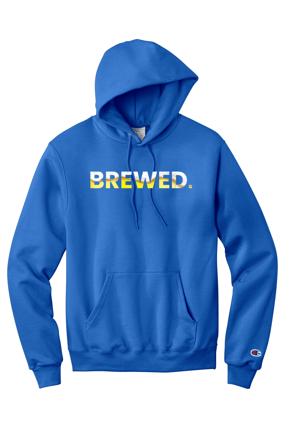 Connecticut - Brewed - Champion 50/50 Hooded Sweatshirt
