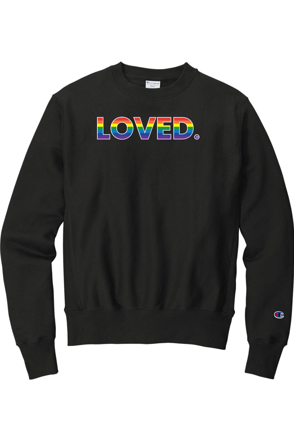 Connecticut - Loved - Champion Crewneck Sweatshirt