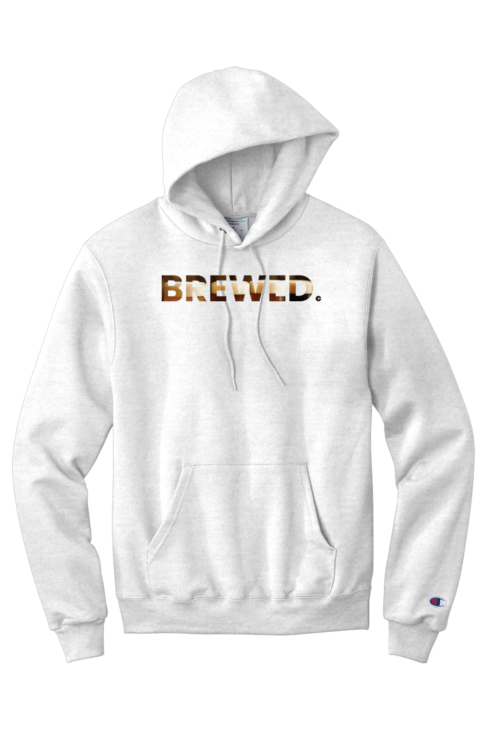 Connecticut - Brewed - Champion Hooded Sweatshirt